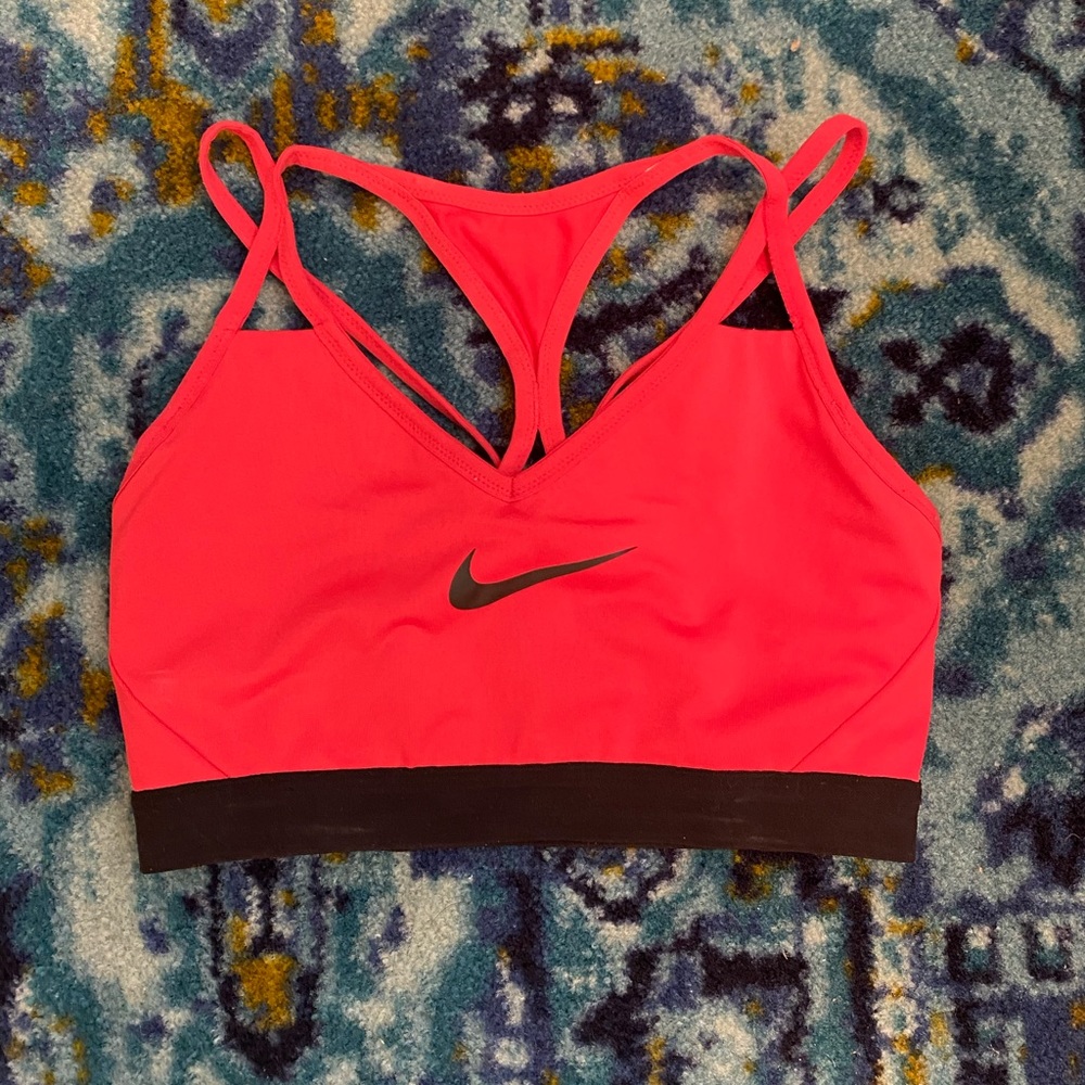 Strappy Nike sports bra